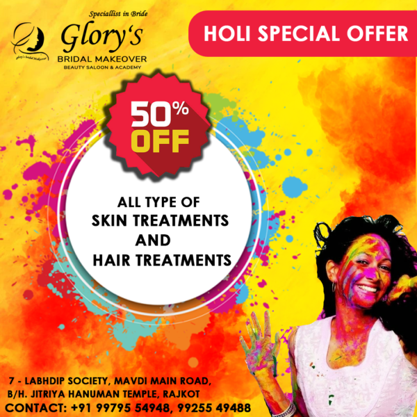 Holi Special Offer skin treatment