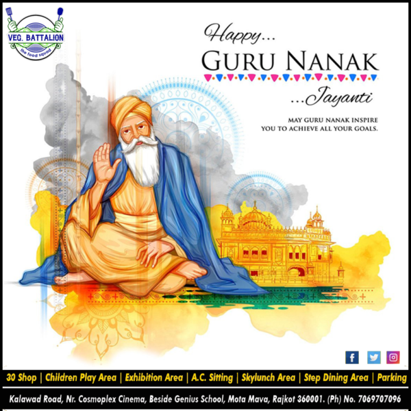 Imagedoor Guru Nanak Jayanti vector 019